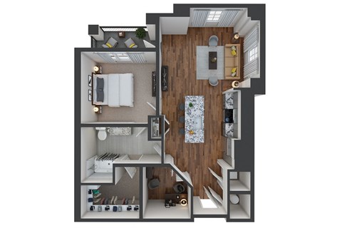 UNIT 1C at The Colony, Charlotte, NC